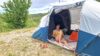 Emplacement camping naturiste